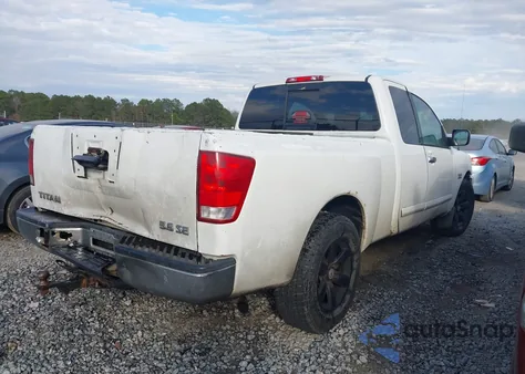 2004 Nissan Titan Se from USA, damaged, VIN 1N6AA06A74N577082